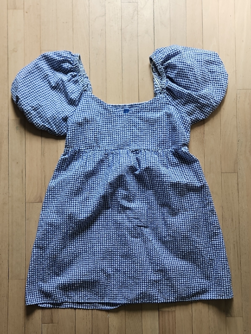 Old Navy Seersucker Gingham Dress
